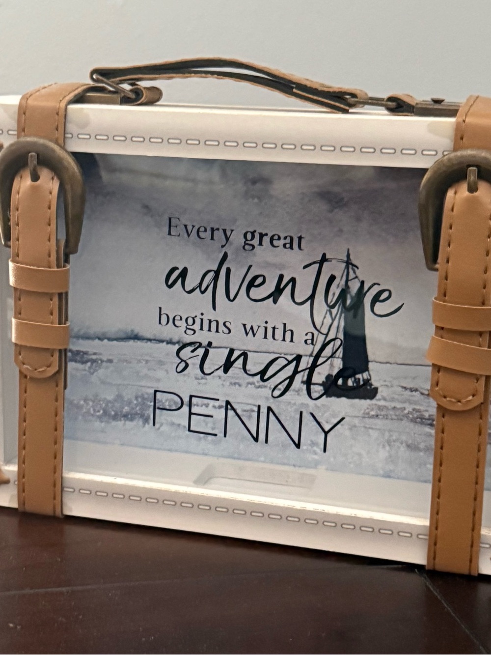 Piggy bank - fun way to save for your next adventure!